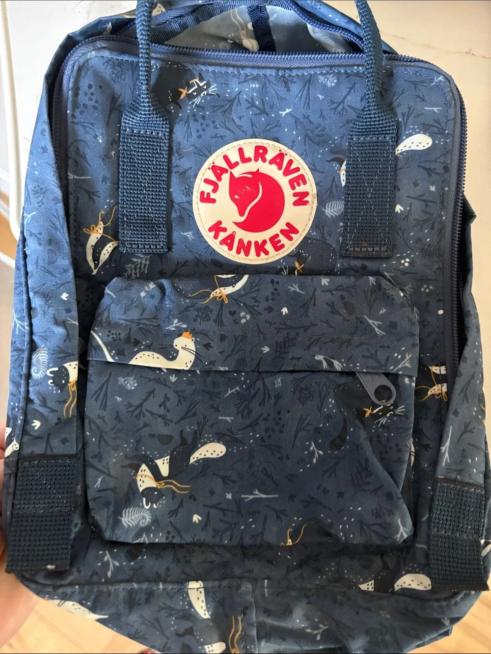 Fjallraven Kanken Mini Backpack special edition with Cecilia Heikkila Print